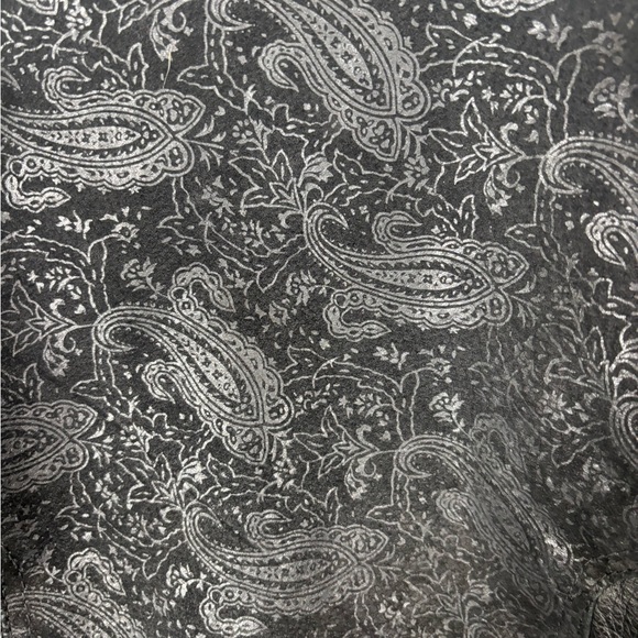 Vintage Wilsons Leather Jacket XS Paisley Embossed Thinsulate 80s/90s - Picture 7 of 8